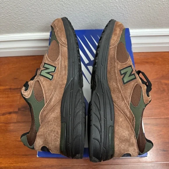 New Balance 993 Aime Leon Dore Brown Beef Broccoli Size 10.5